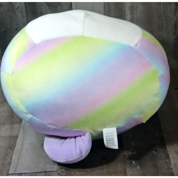 HONEYDEW Chameleon Squishmallow 16" 2021 NWT Lizard Plush Rainbow Stripe - Picture 6 of 8